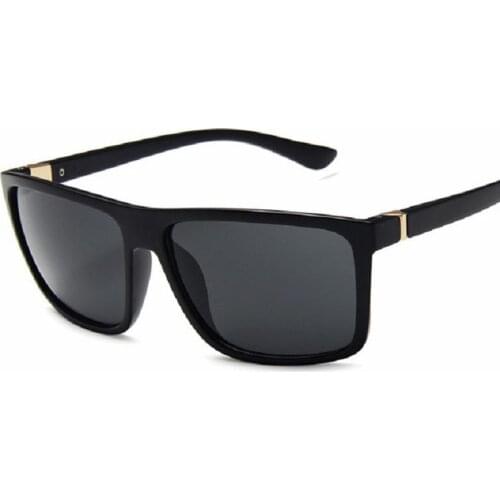 UV400 Brand Design Polarized Sunglasses Men Square Mirror Luxury Vintage Summer Male Sun Glasses For Men Driver Shades Oculos