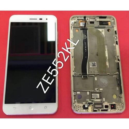 1920x1080 Touch Screen Digitizer Sensor Glass LCD Display Monitor Assembly frame For Asus ZenFone 3 ZE552KL Z012D Z012DC Z012DA