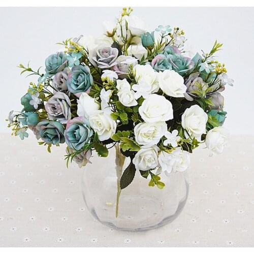 Искусственные цветы для свадебных букетов ZOOYOO China At AliExpress