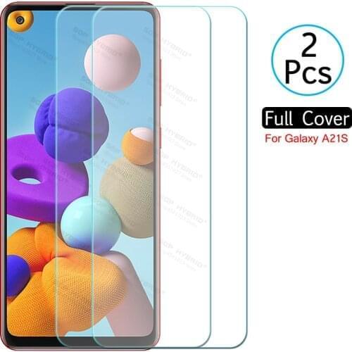 2Pcs Protective Glass For Samsung Galaxy A21s A 21S 21 S M-A217F Light Protection Film For SamsungA21s GalaxyA21s Sklo Cover
