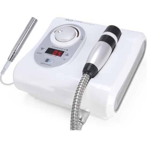 2 in 1 No Needle Free Mesotherapy Electroporation Needle Free Hot Cool Cold Hammer Skin Rejuvenation Wrinkle Removal Facial Lift