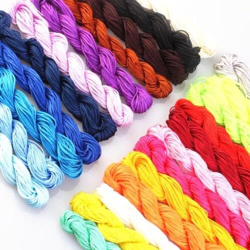 25 Meters/Roll High Quality Embroidery Thread Braided Bracelet Jewelry Making DIY Accessories Cross Stitch Handicrafts