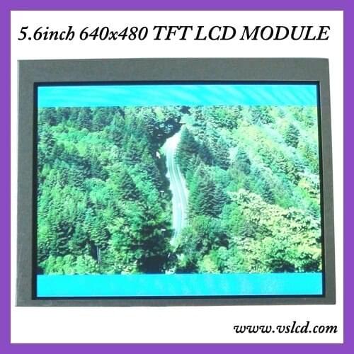 5.6inch tft lcd display LCM AT056TN53 V.1 640x480 resolution high brighness led backlight 350cd/m2