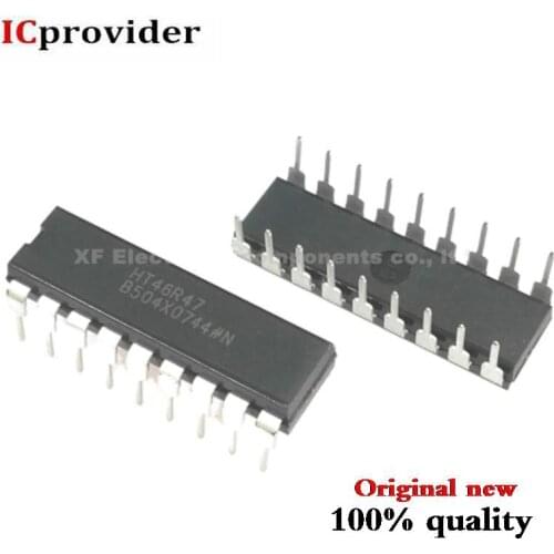 50pcs HT46R47 DIP-18