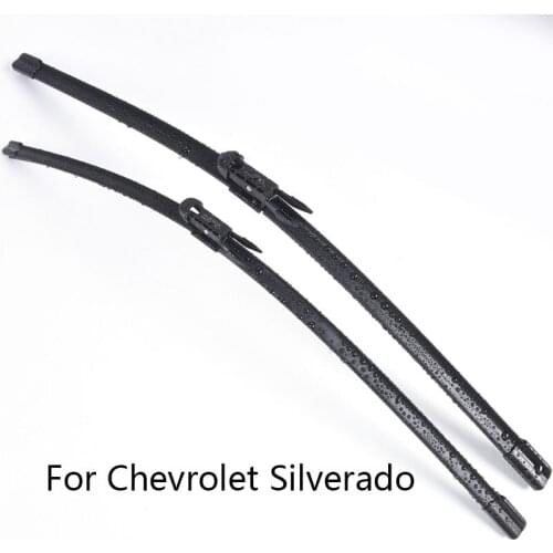 Car Windshield Wiper Blades for Chevrolet Silverado form 1999 2000 2001 2002 2003 2004 2005 to 2017 Car Windscreen wiper Rubber