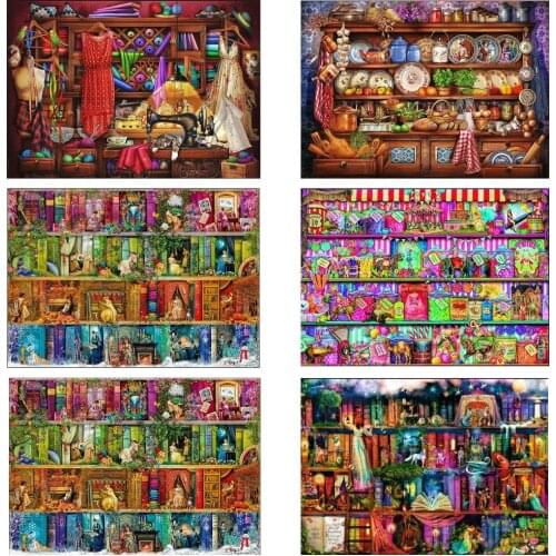 5D Full square round diy diamond painting Flowers and plants Diamond embroidery Kid room decoration Home Decoration BK