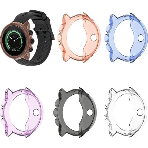 TPU Case Cover for Suunto 9 Durable Universal Smartwatch Protective Shell Comprehensive Protection Case