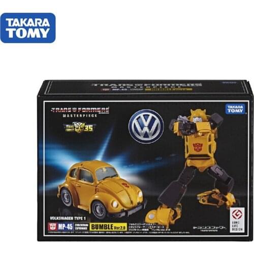 TAKARA Tomy Transformers Masterpiece Genuine MP-40 Bumblebee Toys Hobbies Anime Action Figure Model Dolls Toys Kids Gifts
