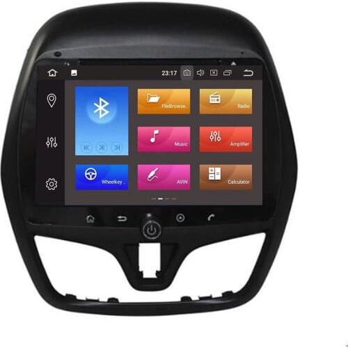 HD 9" Original Android 10 Car DVD for Chevrolet New Spark 2015 2016 2017-2019 Support Steering wheel control stereo Audio Video