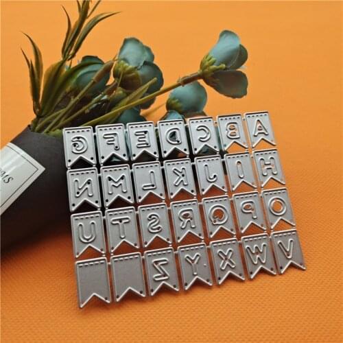 Letter Metal Cutting Dies for Scrapbooking Handmade Tools Mold Cut Stencil New 2021 DIY Card Make Mould Model Craft Decoration
