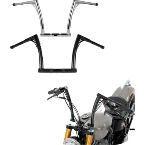 Motorcycle Rise 14" Chizeled Handlebar 1-1/4" For Harley Road Glide FLTRX 2015-2018