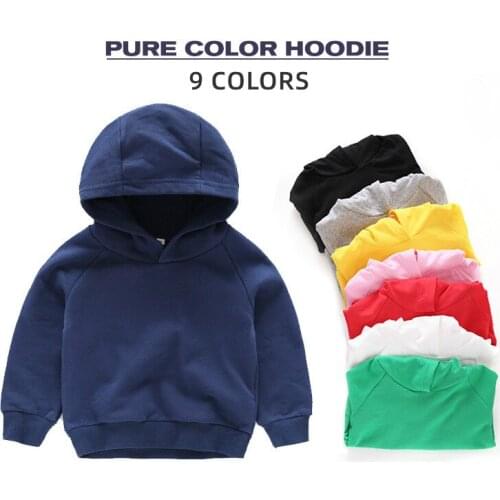 Autumn Boys Clothes Kids Hoodies Girl Sweatshirt Hoodies Toddler Sportswear Baby Boy Coat Sweater Children Clothes Tops 9 Colors