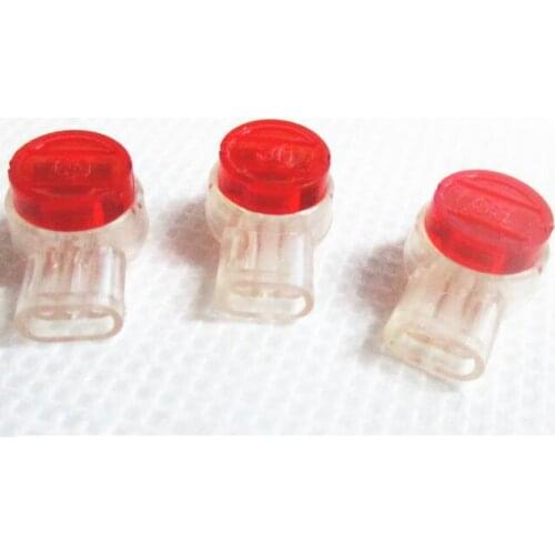 New 100 pieces K3 Terminal Cable Adapter Mini Wire Terminals Quick-Fit Splicing K3 Connector Terminal Block For Telephone Light