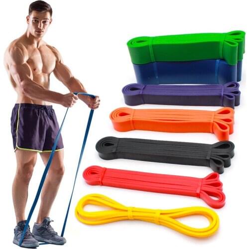 Home workout rubber training resistance bands Gym heavy duty elastic bands fitness body building Pull rope sports equipment