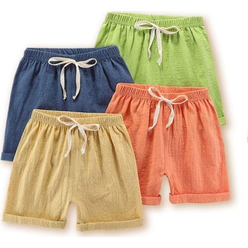 Toddler Shorts Kids For Girls Boys Age 2 4 8 12 Years Summer Casual Korea Beach Shorts Teenager Loose Pants Sport Shorts Babyboy