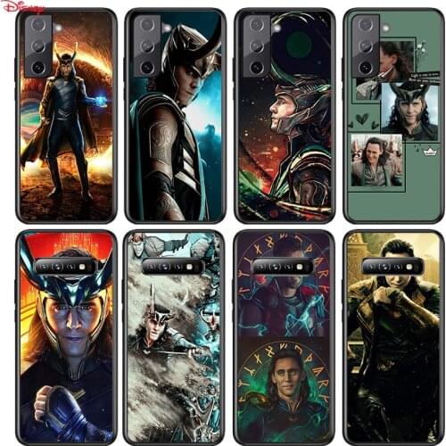 Silicone Cover Avengers Loki For Samsung Galaxy S21 S20 FE Ultra S10 S10E Lite S9 S8 S7 Edge Plus Phone Case