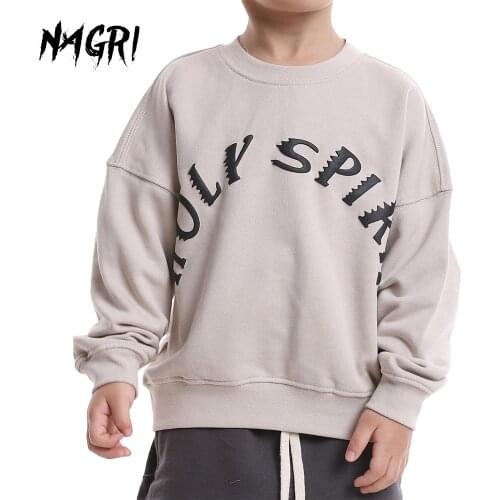 NAGRI Boys Sweatshirts for Kids Kanye West Lucky Me I See Ghosts Sweatshirt Hip Hop Childrens Hoodies Soft