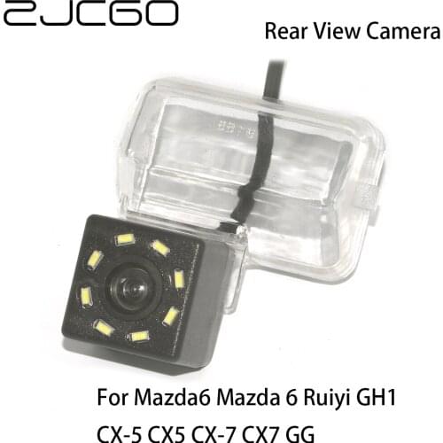 ZJCGO HD Car Rear View Reverse Back Up Parking Night Vision Waterproof Camera for Mazda6 Mazda 6 Ruiyi GH1 CX-5 CX5 CX-7 CX7 GG