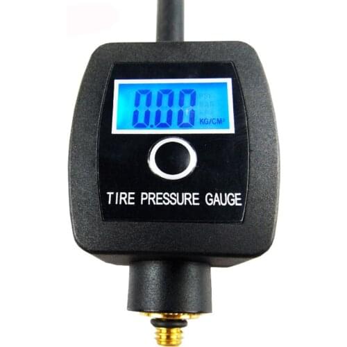 100PM Digital Bicycle Tire Air Pressure Gauge Mini Bike Air Tire Meter Measurement For Presta Valve/Schrader valve