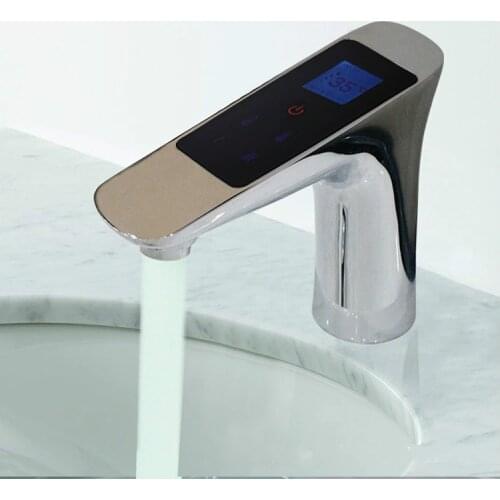 Thermostat Digital Faucet Thermostat Temperature Flow Control LCD Touch Screen Smart Digital Thermostat Faucet