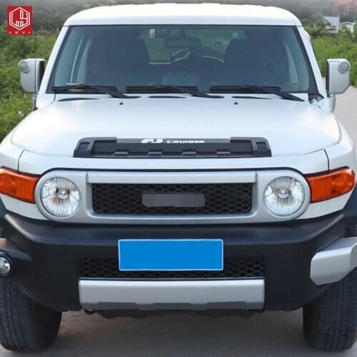 For Toyota FJ Cruiser Hood Trim FJ Engine Cover Decoration Sticker Car Engine Cover Hood Disguised Air Outlet Refit Accessories