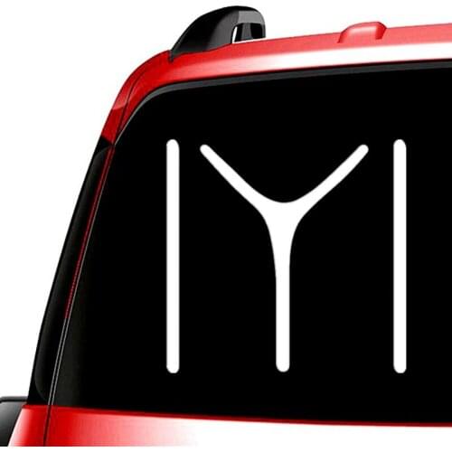 Hot Interesting Turkey Turkish The Kayi Tribe or Kai Tribe IYI Car Sticker Motorcycle Decals Vinyl PVC 15cm*15cm KK Decal