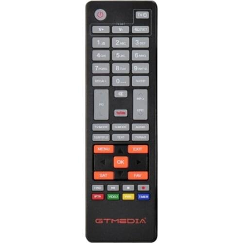 GTMEDIA Remote Control for V8X V8 UHD V8 Turbo V7 V7S V7 Plus V8 Nova V8 Pro2