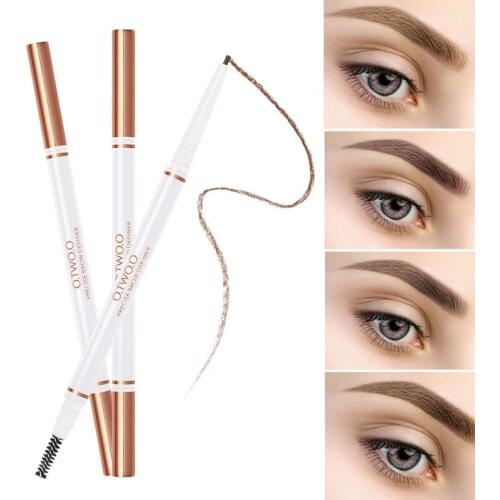 Eyebrow Pencil Waterproof Long Lasting Ultra Fine Eye Brow Tint Makeup Tools MA