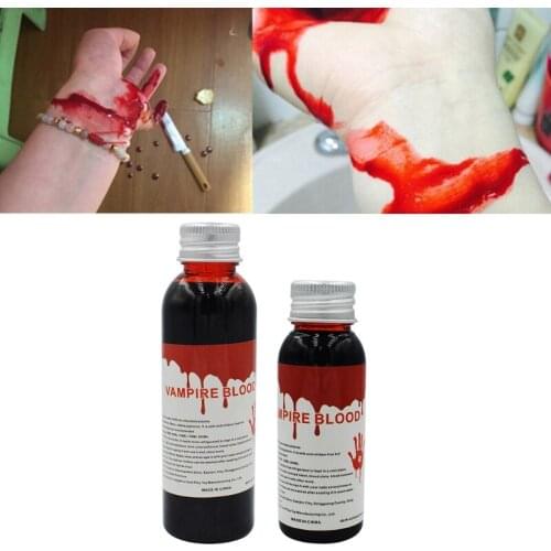 Multipurpose Halloween Makeup Spoof Party Pla-sma Cream Fake Scar Making Ideal for Creating Bloody Scenes for Dramas