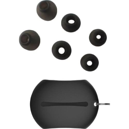 Soft Silicone Waterproof Earbuds Earplug Skin Cover Case for Samsung S8 Wireless Earphone Protective Sleeve Portable Storage Box