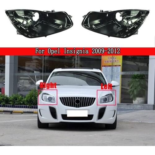 Car Headlamp Rear Base Front Auto Headlight Back Support Shell For Opel Insignia 2009 2010 2011 2012
