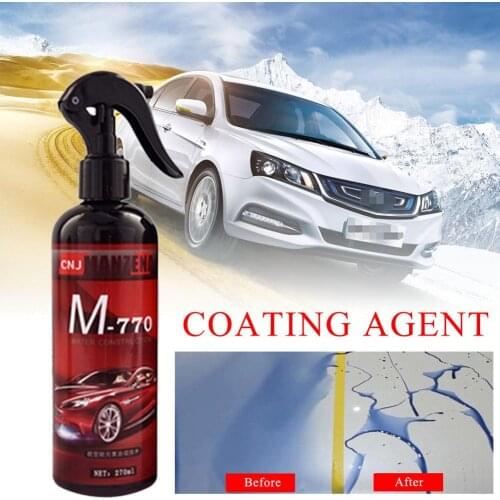 270ML Car Nano Coating Liquid Coating Spray Hydrophobic Wax Auto Paint Care Coating Liquid Crystal Protective Film