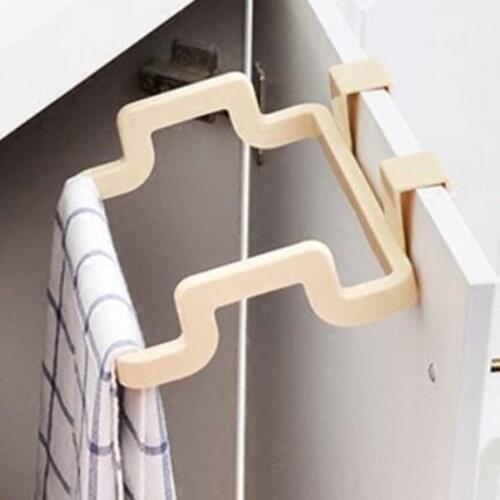 NEW Door Back Garbage Trash Bag Holder Home Cabinet Hanging Rack Trash Can