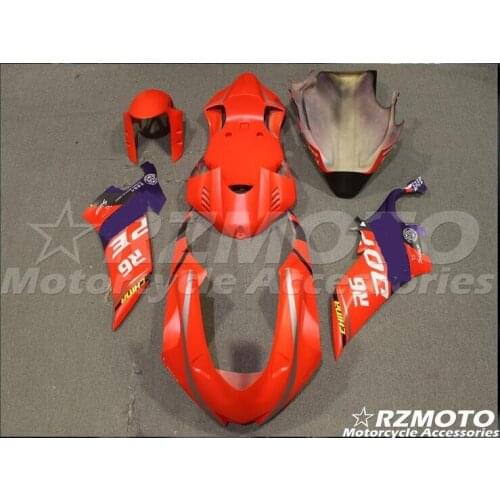 New track version fiberglass fairing For YAMAHA R6 2017 2018 2019 2020 Available in various colors No.2889