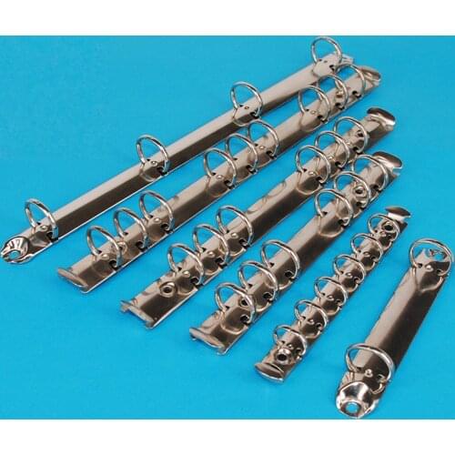 Multiple Sizes Metal Scrapbook Rings Folder Binder Rings Binder Cilps Folder for Notebook Planner A4 A5 A6 A7 B5 Office Supplies