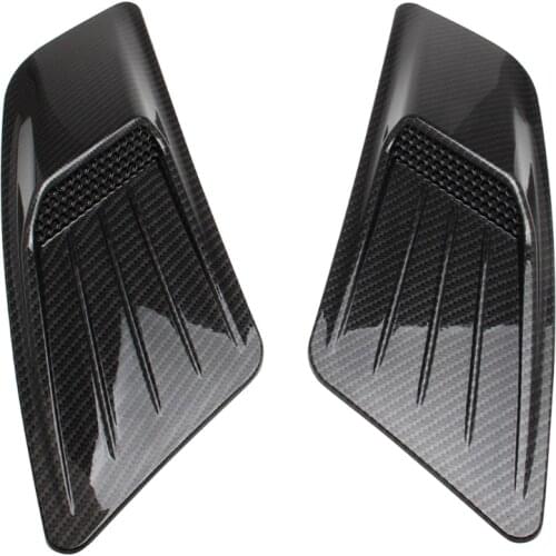 Front Hood Air Intake Trim Scoop Vent Guards For Forde Mustang 2015-2017 1 Pair