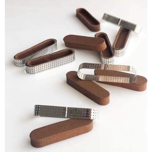 Porous Tart Ring Bottom Tower Cake Mould Baking Tools French Baking Pressure Tower Belt Heat-Resistant Cake Mousse Ring