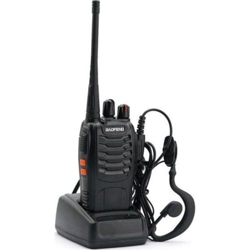 Baofeng BF-888S Walkie Talkie 5W UHF 400-470MHz Portable Baofeng 888S Two Way Radio 16CH FM Transceiver CB Ham Radio Interphone