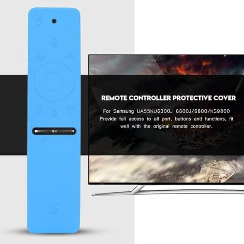 Silicone Remote Control Cover for Samsung Smart LCD TV Shockproof Anti-drop Remote Protective Case Smart Television Accessories