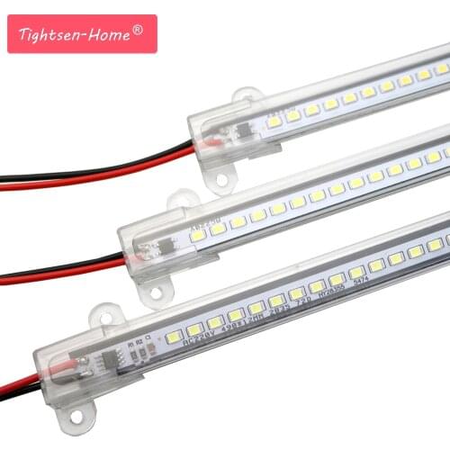 LED Bar Light AC220V High Brightness LED Tube 50cm 30cm 20cm SMD 2835 LED Rigid Strip Energy Saving LED Fluorescent Tubes 5PCS