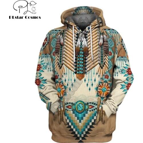 2019 New Fashion Bohemia style Hoodie Native Pattern Beautiful 3D Print hoodies Unisex Harajuku streetwear sudadera hombre MZ555
