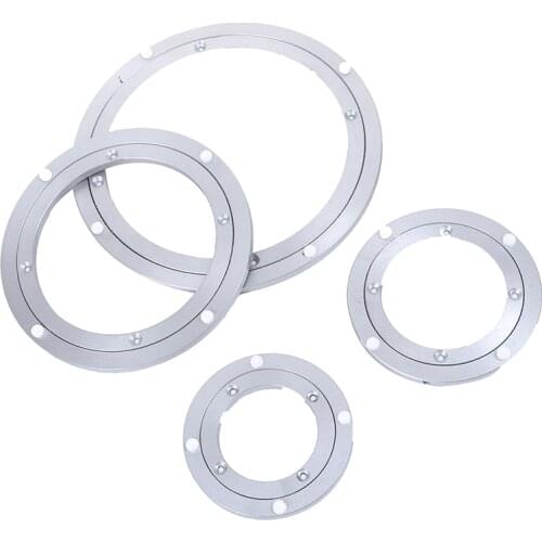 Heavy Aluminium Rotating Bearing Turntable Turn Table Round Swivel Plate for Cake Decorations Catering Services