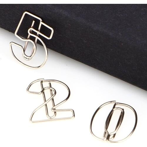 10pcs/pack Metal Animal Shape Paper Clip Hollow Out Memo Clip Bookmarks Decoration Stationery Office Supplies