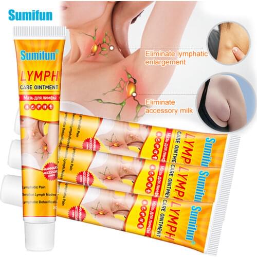 1/2/3pcs Herbal Lymph Detox Cream Effective Painless Reduce Swelling Mammary Accessory Lymph Ointment Drainage Massage P1197