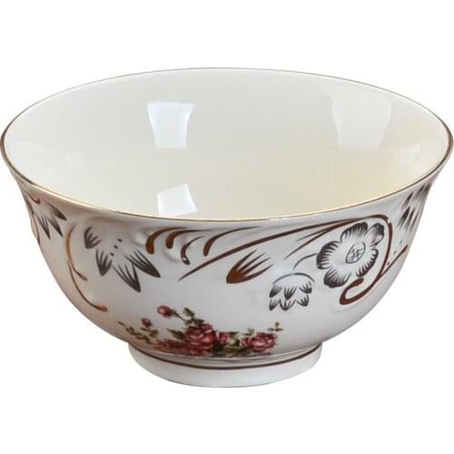 6 Inch Ceramic Bowl Starry Ramen Bowls Cute Fruit Bowl Home Dessert Star Bowls For Kitchen Utensils