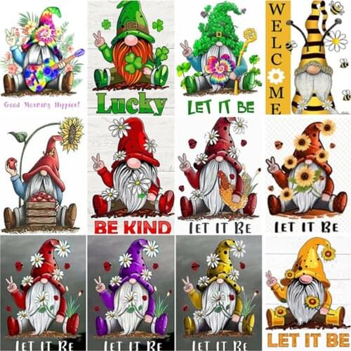 DIY Diamond Painting Cross Stitch Santa Claus Flower Diamond Embroidery Sale Rhinestones Mosaic Art Home Decor Christmas Gifts