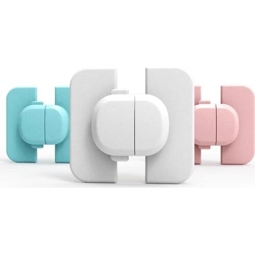 Household Refrigerator Cabinet Door Locks For Baby Safety Protection ABS Toddler Kids Protector Latch Catch Baby Care Accessorie