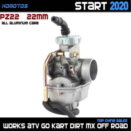 New Aluminum Carb 22mm PZ22 Carburetor For Taotao SSR ORION 70cc 90cc 100cc 110cc 125cc Dirt Bike ATV Quad Go Karts Motorcycle