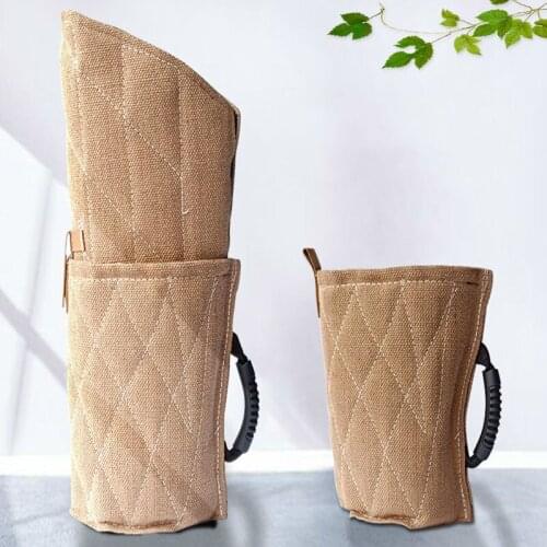 Chewing Protection Linen Training Toy Interactive Play Guard Shepherd with Handle Pet Supplies Safety Arm Thick Dog Bite Sleeve