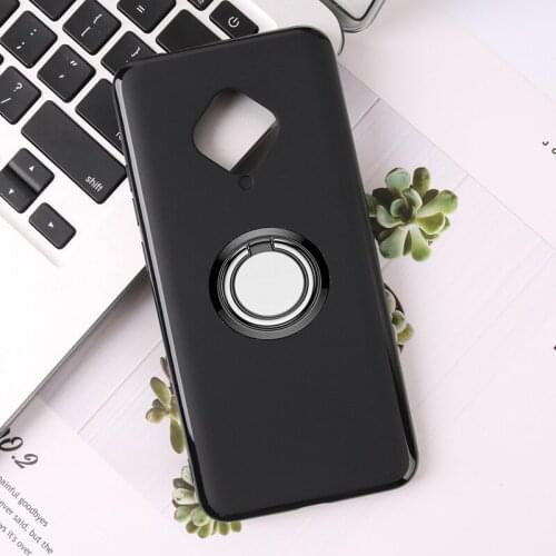 For Vivo V17 Russia Back Ring Holder Bracket Phone Case Cover Phone TPU Soft Silicone Cases ON Vivo S1 Pro 6.38"